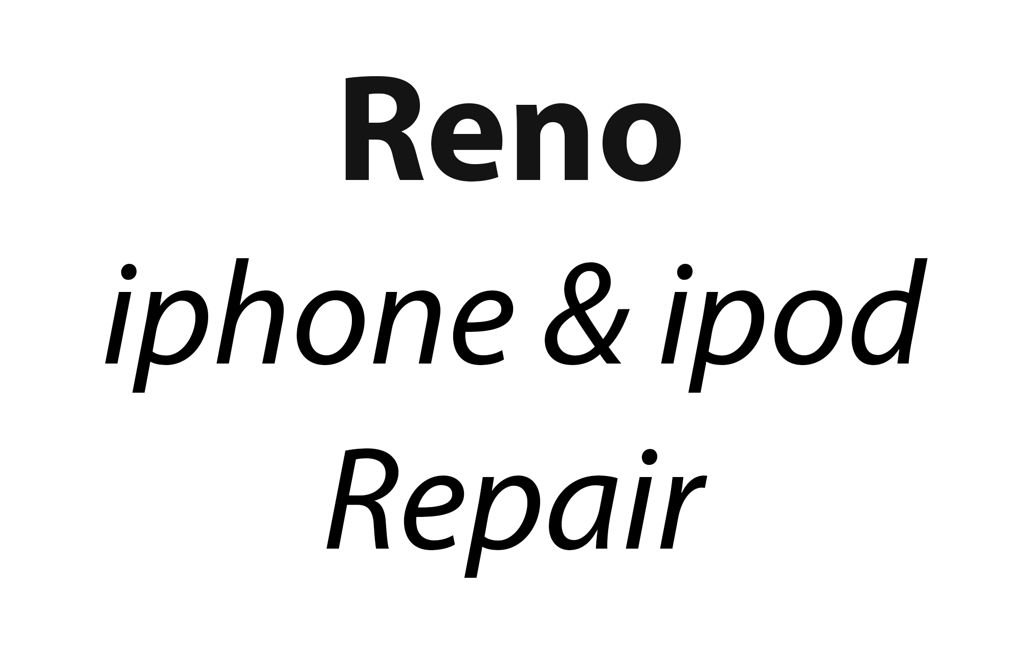 Reno Iphone Ipod Repair
